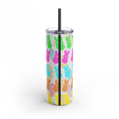 Peeps Easter Bunny Tumbler - 20oz Skinny Matte Drinkware