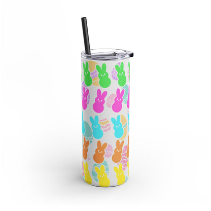 Peeps Easter Bunny Tumbler - 20oz Skinny Matte Drinkware